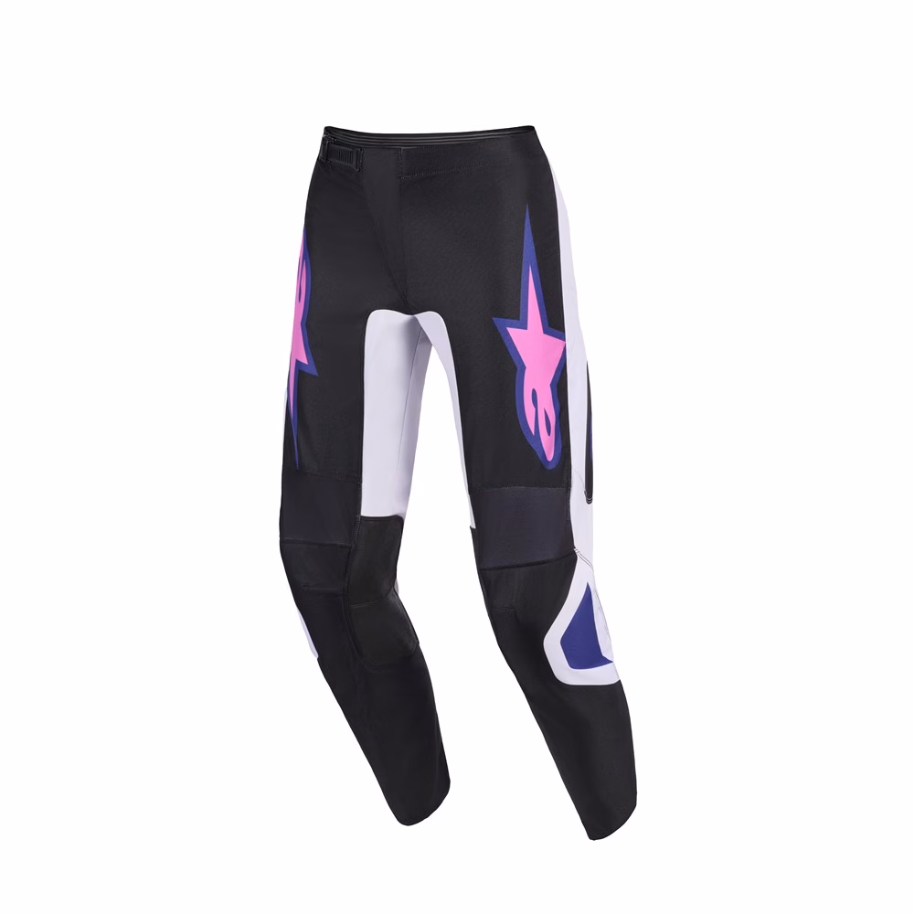Alpinestars Fluid Grid Motocross Pants Black/Light Gray/Purple