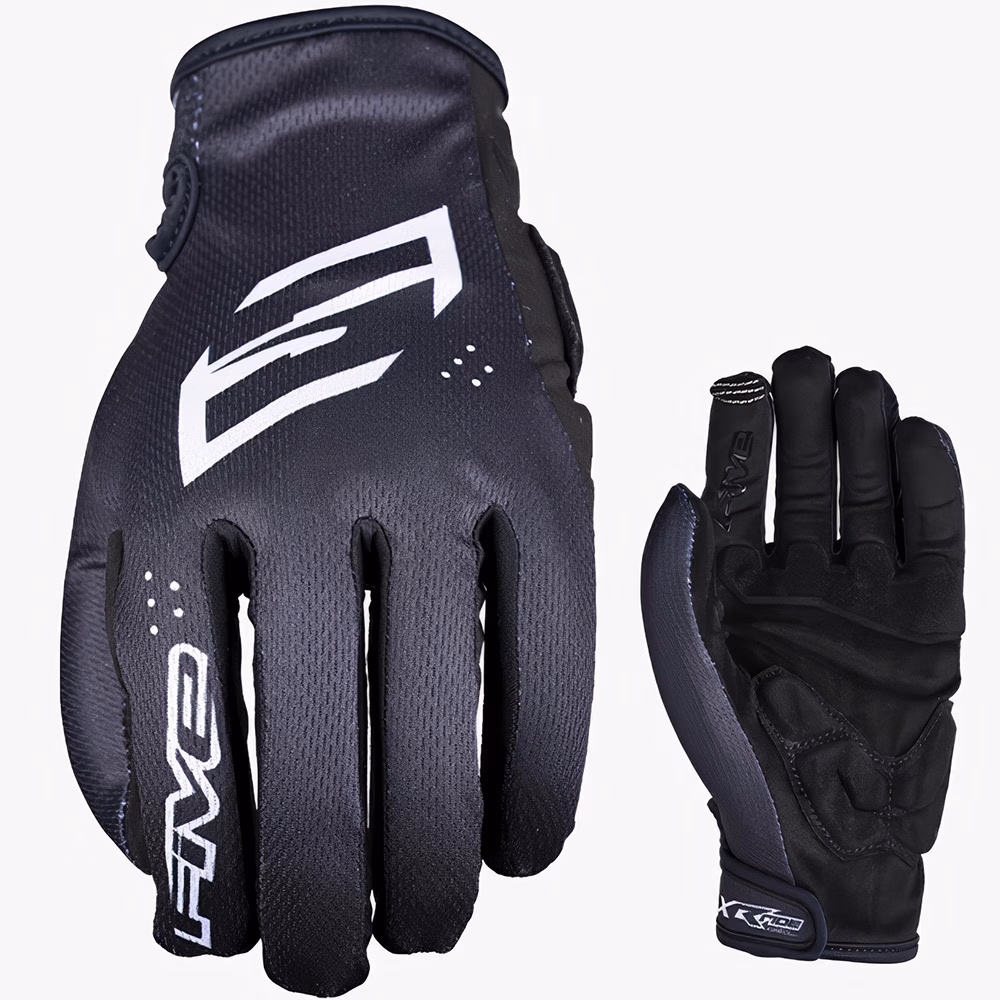FIVE XR Ride Gel MTB Gloves Black