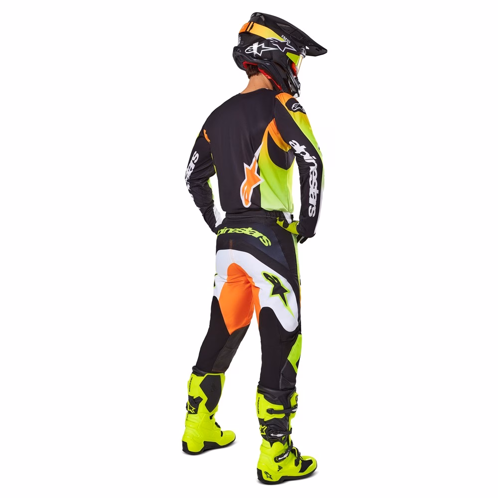 Alpinestars Fluid Wurx Motocross Pants Yellow/Black