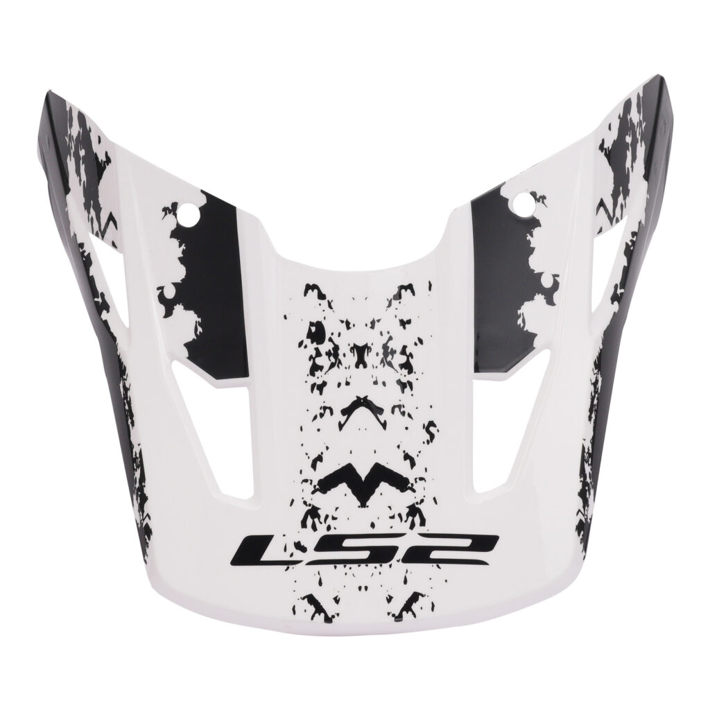 LS2 COZ Peak Hyde - Black / White