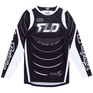 Troy Lee Designs GP Pro Spun Motocross Jersey Black - Image 1