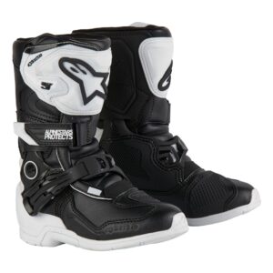 Alpinestars Tech-3S Motocross Boots Kids White/Black - Image 1