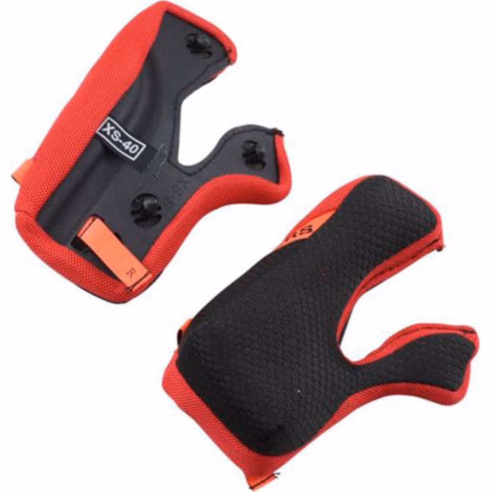 Cheek Pad Set S-M10 22.06 Black +5mm XS