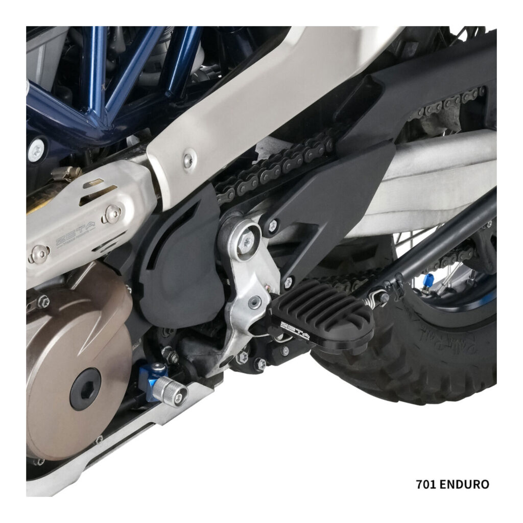 Zeta Adventure Foot Pegs KTM – Black