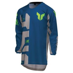 Thor Launch Forge Motocross Jersey Youth Blue - Image 2