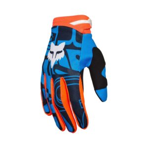 Fox 180 Race Spec Motocross Gloves Youth True Blue - Image 1