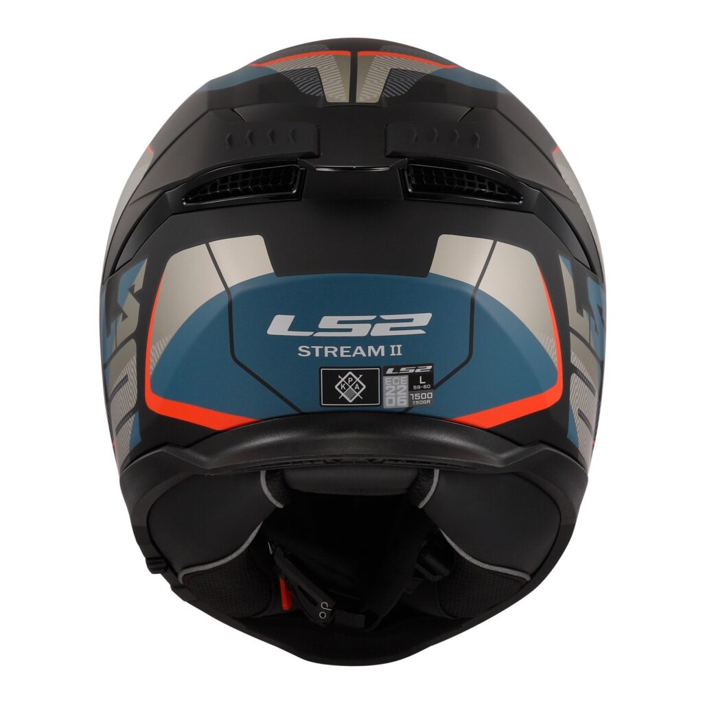 LS2 FF808 Stream II Road Helmet Matte Black / Blue