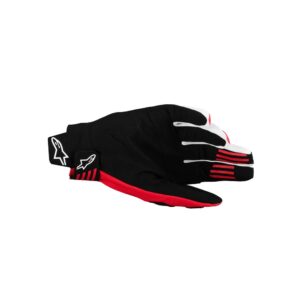 Alpinestars Techstar Motocross Gloves Black/Bright Red - Image 2
