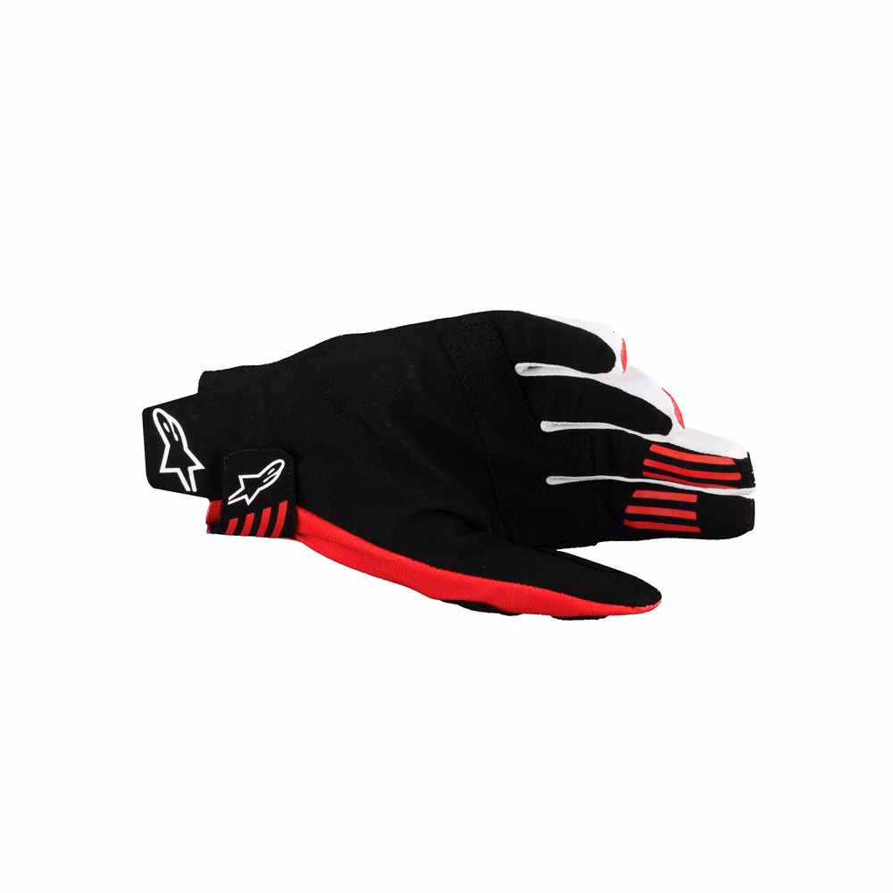 Alpinestars Techstar Motocross Gloves Black/Bright Red