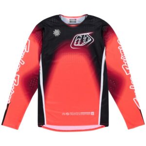 Troy Lee Designs SE Pro Array Motocross Jersey Infra Red/Black - Image 2