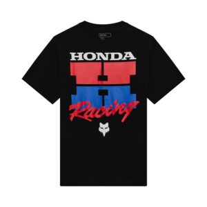 Fox Honda Midweight Tee Black - Image 1