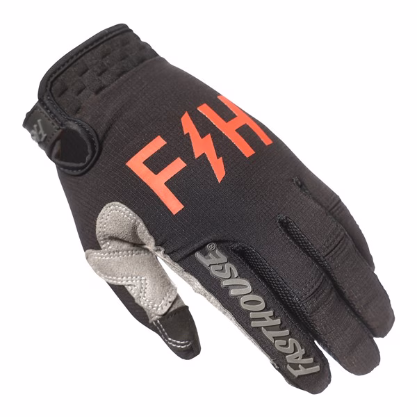 Fasthouse Speed Style Akin Motocross Glove, Black/Red