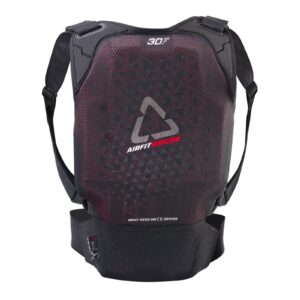 Leatt 3DF AirFit Evo Back Protector Black - Image 1