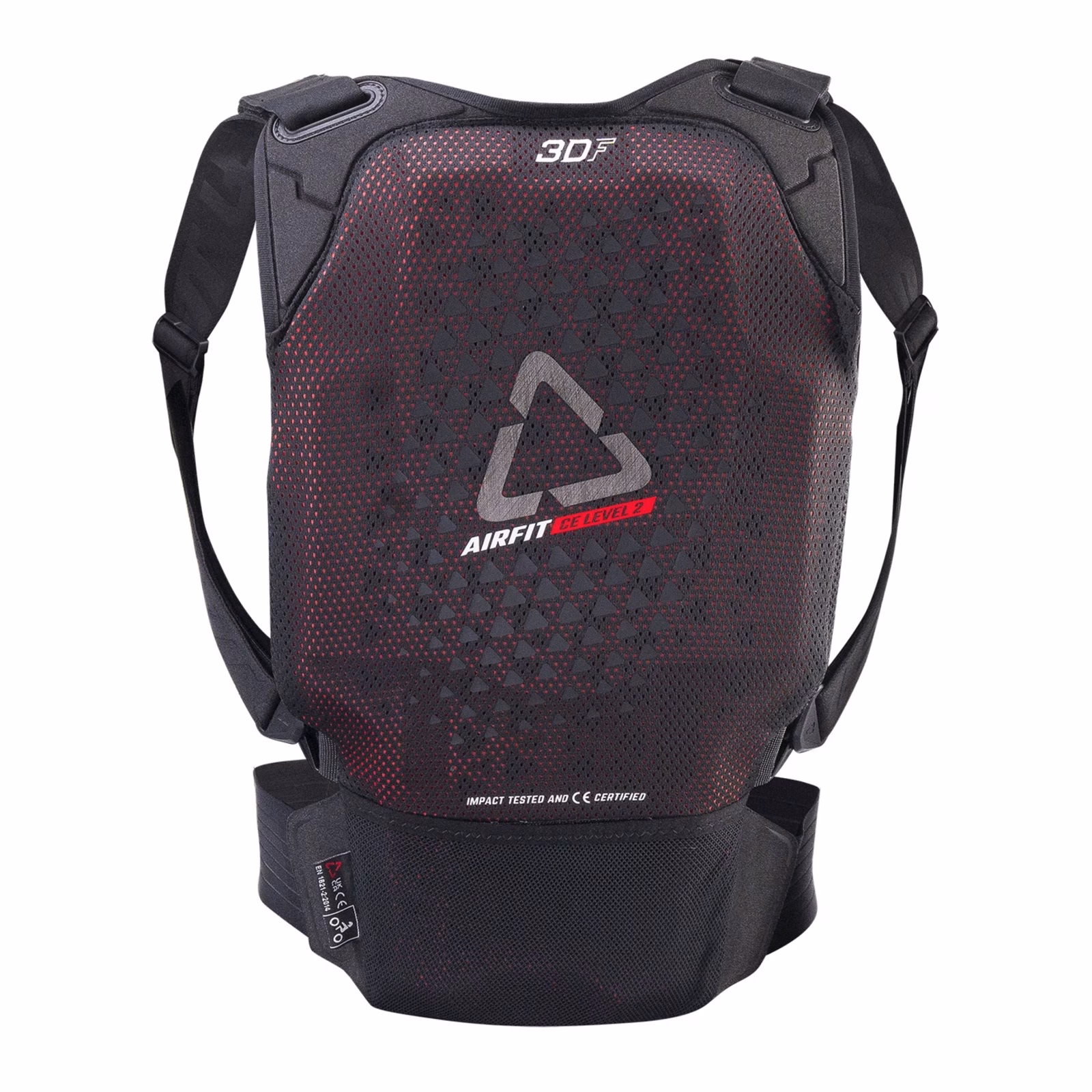 Leatt 3DF AirFit Evo Back Protector Black - Image 1