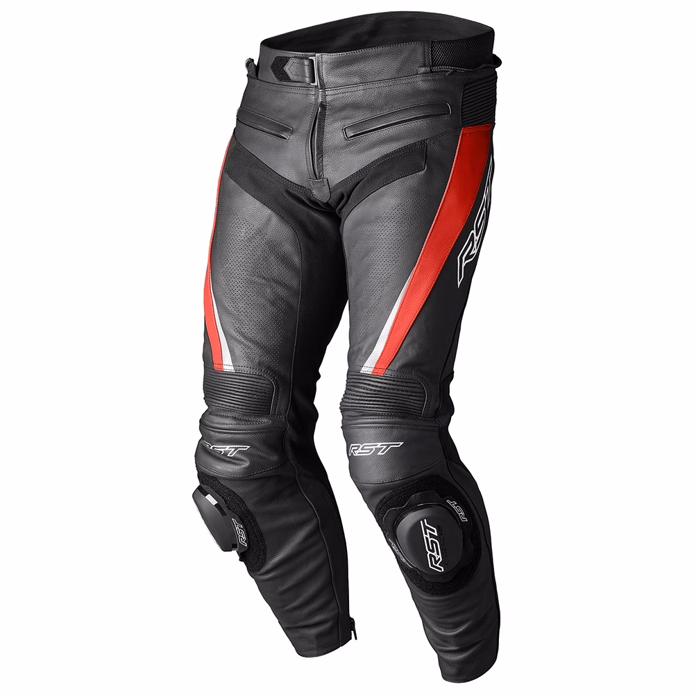 RST Tractect Evo 5 Leather Pants Red/Black/White
