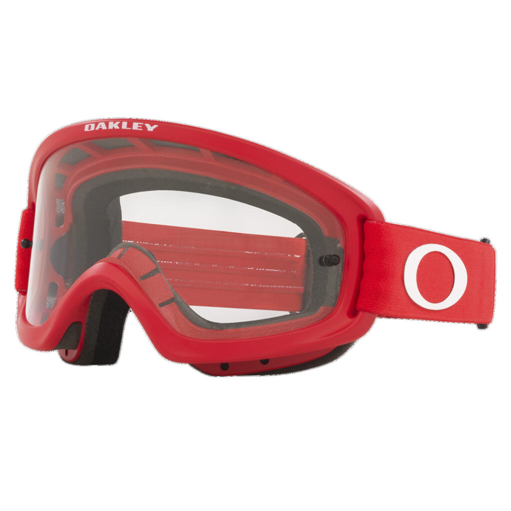 Oakley O-Frame 2.0 Pro XS MX Goggle Moto Red w/ Clear Lens