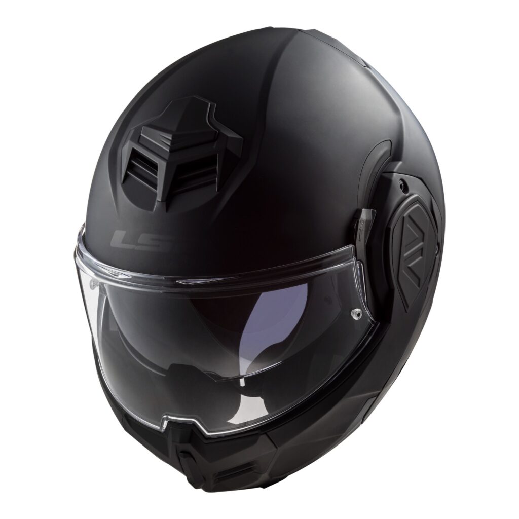 LS2 FF906 Advant Flip Front Helmet Black