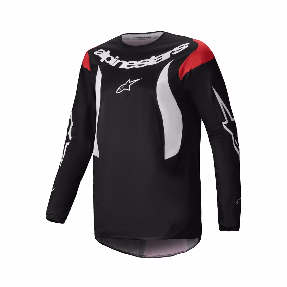 Alpinestars Fluid Haul Motocross Jersey Black/White