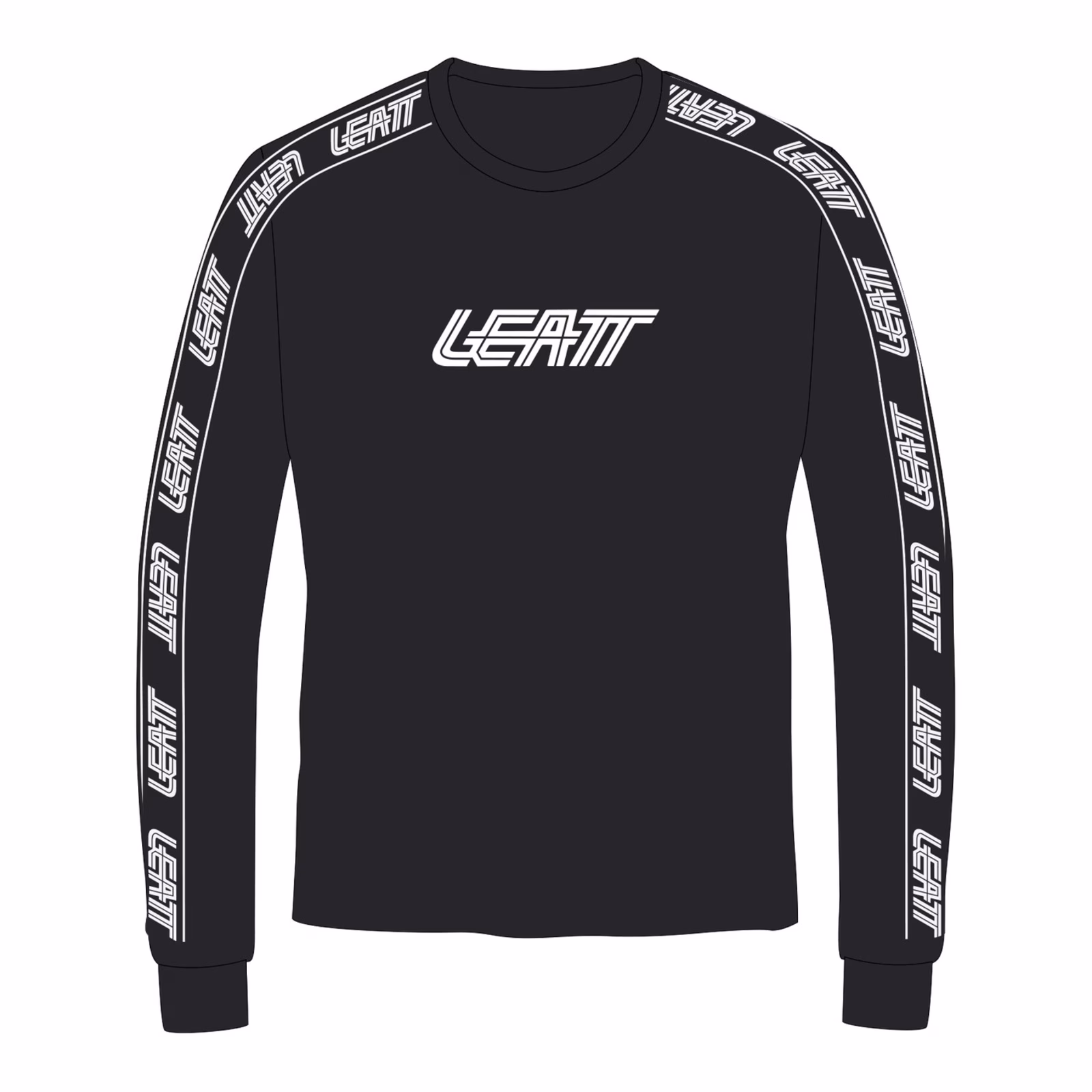 Leatt Tech Long Shirt - Black - Image 1