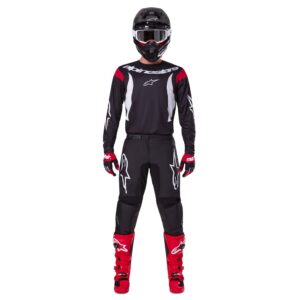 Alpinestars Fluid Haul Motocross Jersey Black/White - Image 3