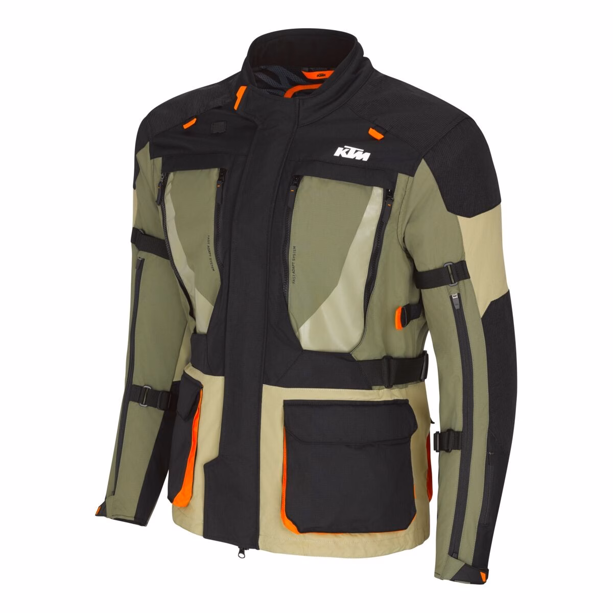 KTM Terra V3 Adventure Jacket Black/Green - Image 1