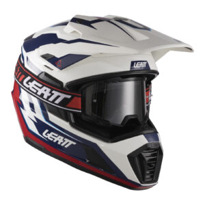 Leatt 7.5 ADV Helmet Kit Royal Blue/Red - Image 2