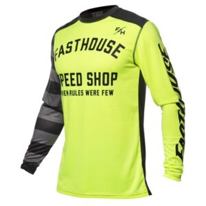 Fasthouse Carbon Eternal Motocross Jersey High-Viz/Black - Image 1