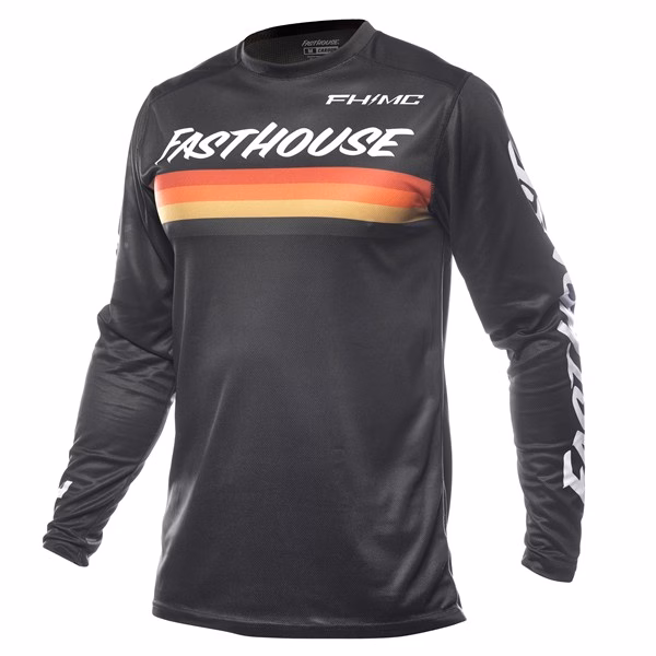 Fasthouse Carbon Force Motocross Jersey Black