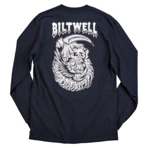 Biltwell Creep Long Sleeve Tee Black - Image 2