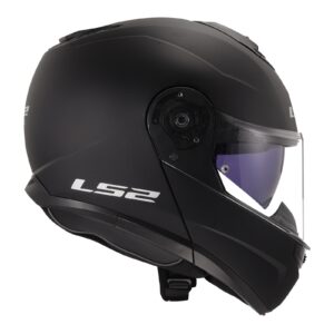 LS2 FF908 Strobe II Flip Front Helmet Matte Black - Image 3