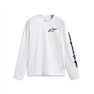 Alpinestars Trackside Long Sleeve CSF Tee White/Black - Image 1