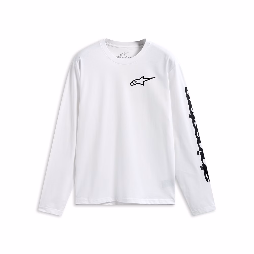 Alpinestars Trackside Long Sleeve CSF Tee White/Black