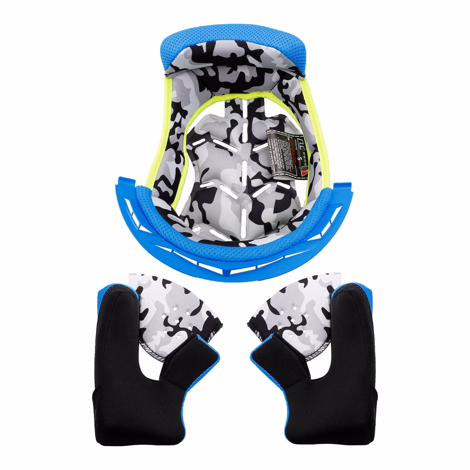 LS2 MX437 Fast Evo Liner - Blue - Image 1