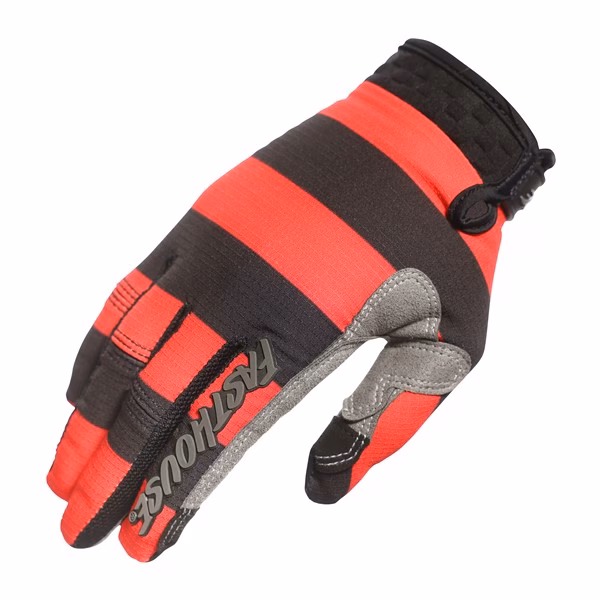 Fasthouse Speed Style Akin Motocross Glove, Black/Red
