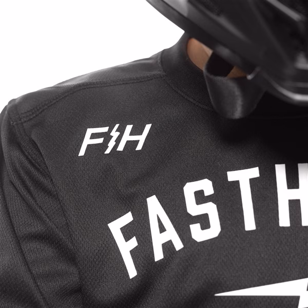 Fasthouse Grindhouse Grit Motocross Jersey Youth Black
