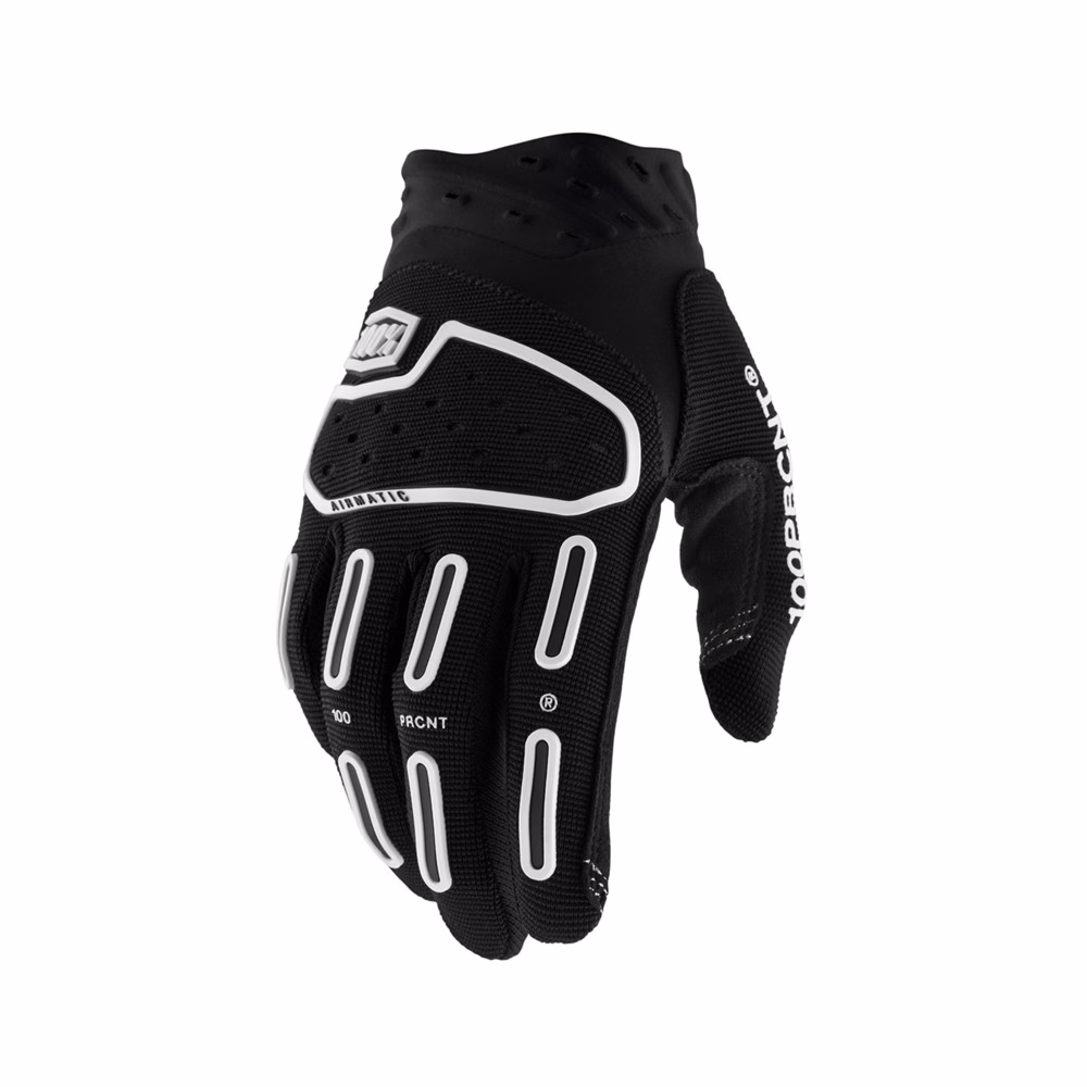 100% Airmatic 2 Motocross Gloves Black