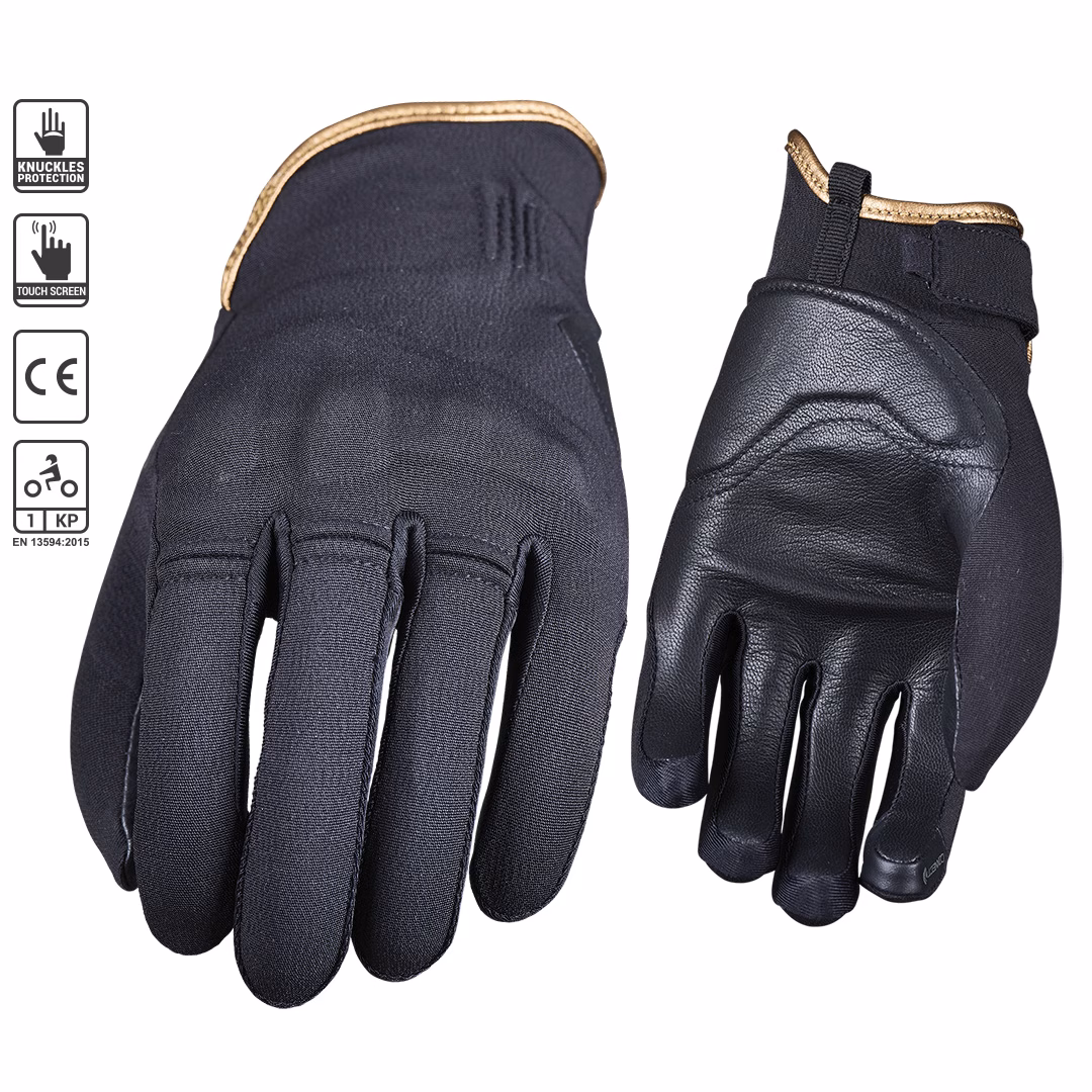 FIVE Flow Woman Road Gloves Black/Copper - Image 1