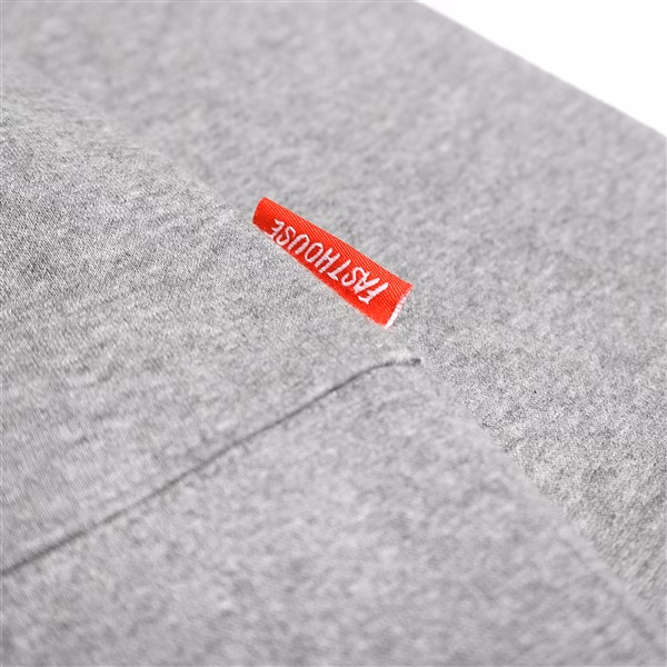 Fasthouse Love Of It Hooded Zip-up Fleece Heather Grey
