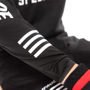 Fasthouse Grindhouse Grit Motocross Jersey Youth Black - Image 5