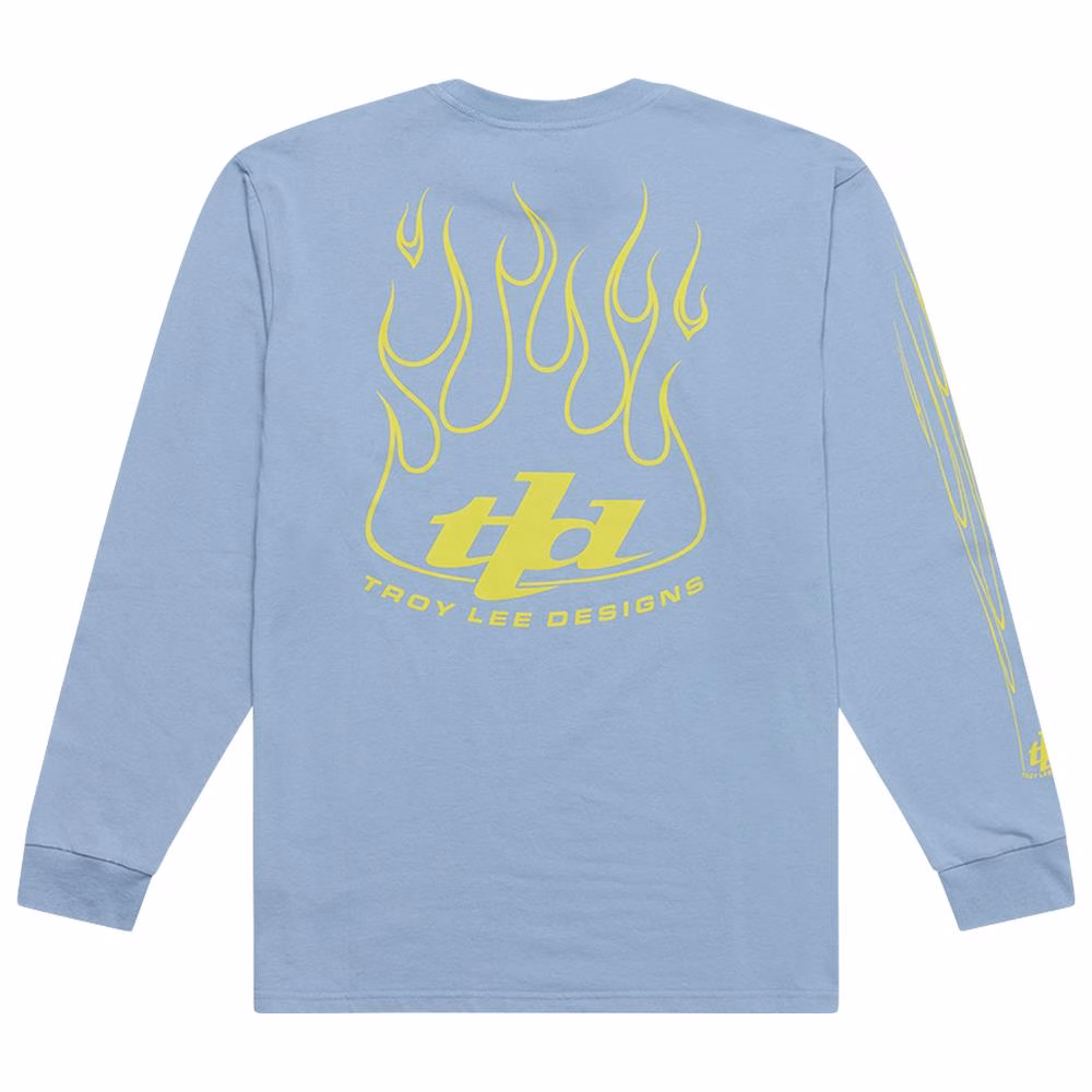Troy Lee Designs Torched Long Sleeve Smoke Blue