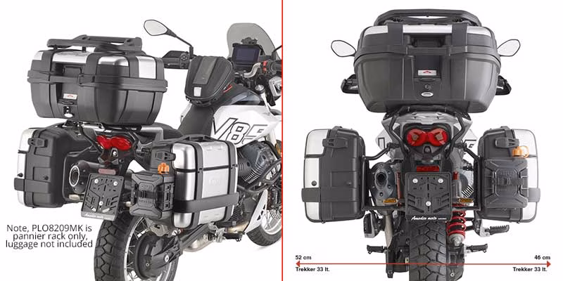 SIDE RACK ONE-FIT MONOKEY MOTO GUZZI V85 TT '24->