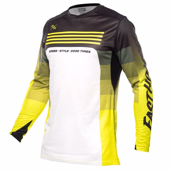Fasthouse Elrod HyperSonic Motocross Jersey High-Viz