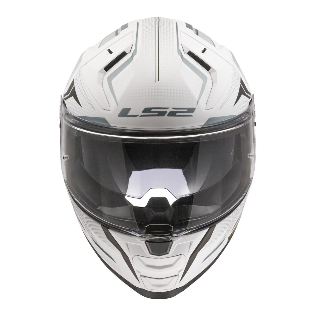 LS2 FF811 Vector II Alizer Road Helmet Matte White / Silver