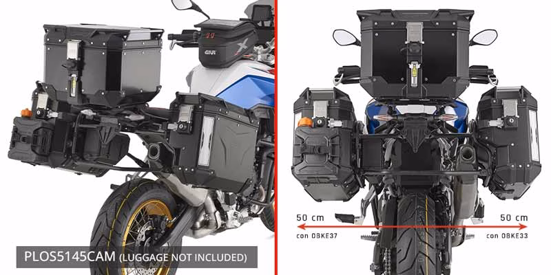 GIVI SIDE RACK ONE-FIT (OBK EVO) BMW F 900 GS '24-> SR5145 OR 5145KIT