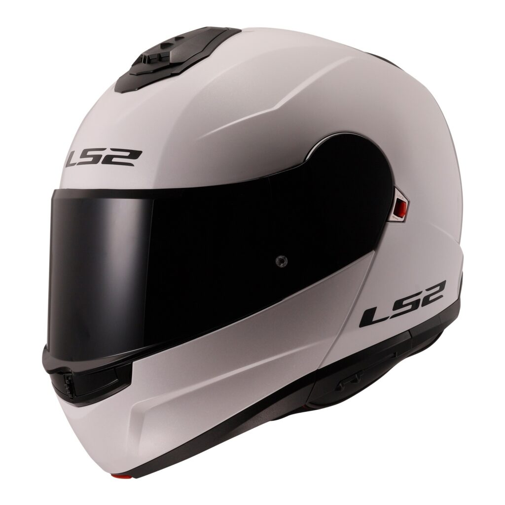 LS2 FF908 Strobe II Flip Front Helmet White