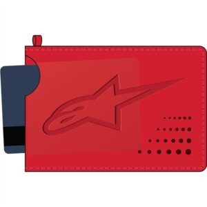 Alpinestars Ageless Credit Card Holder Red - Image 2