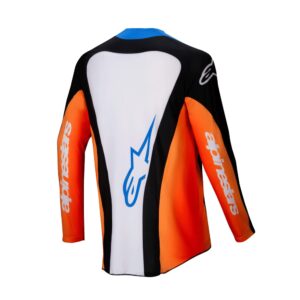 Alpinestars Techstar Melt Motocross Jersey Orange/Blue - Image 2