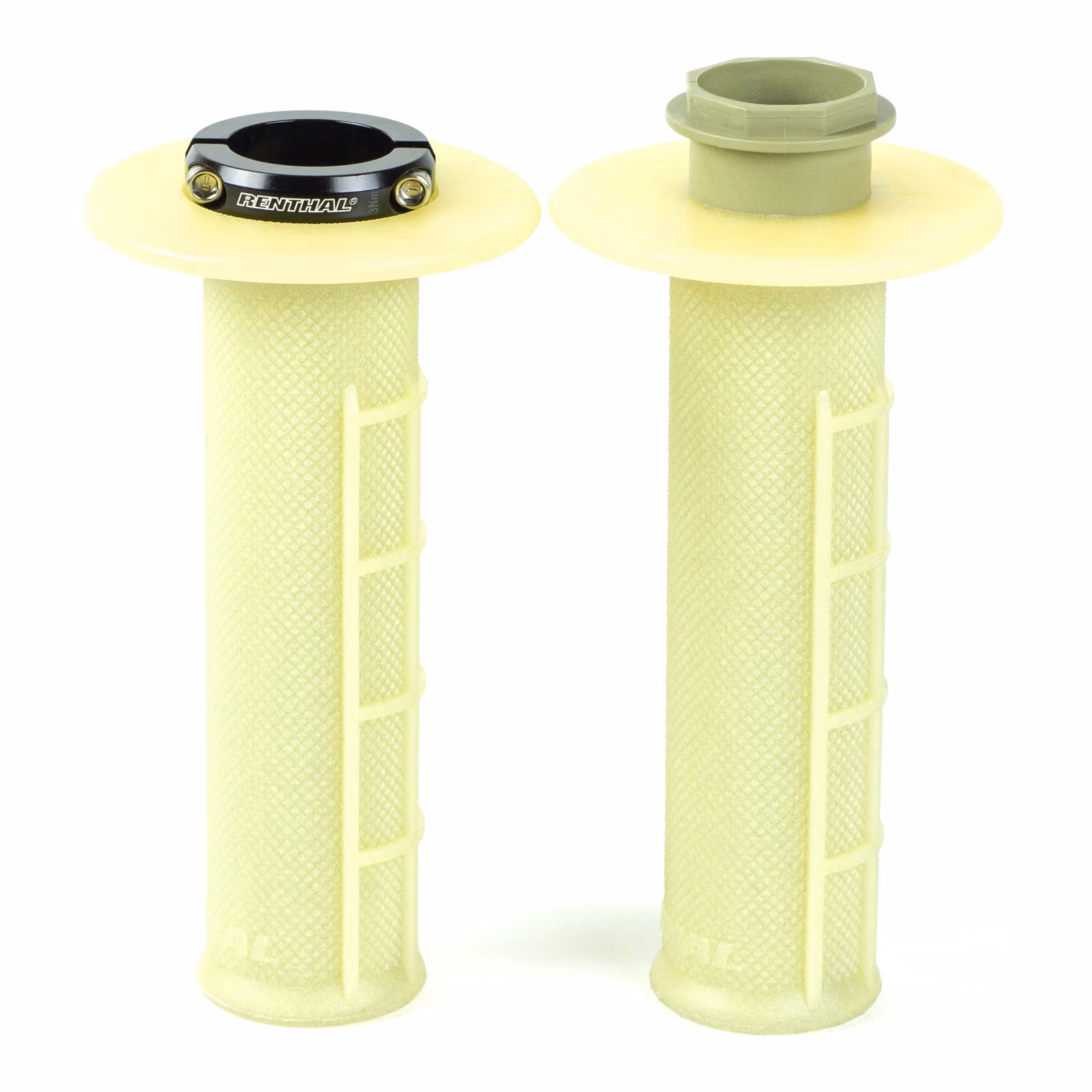 Renthal MX R-Works Lock-On Grips - Aramid (Half Waffle) - Image 1