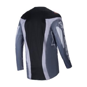 Alpinestars Racer Ocuri Motocross Jersey Gray/Black/Orange Fluoro - Image 2