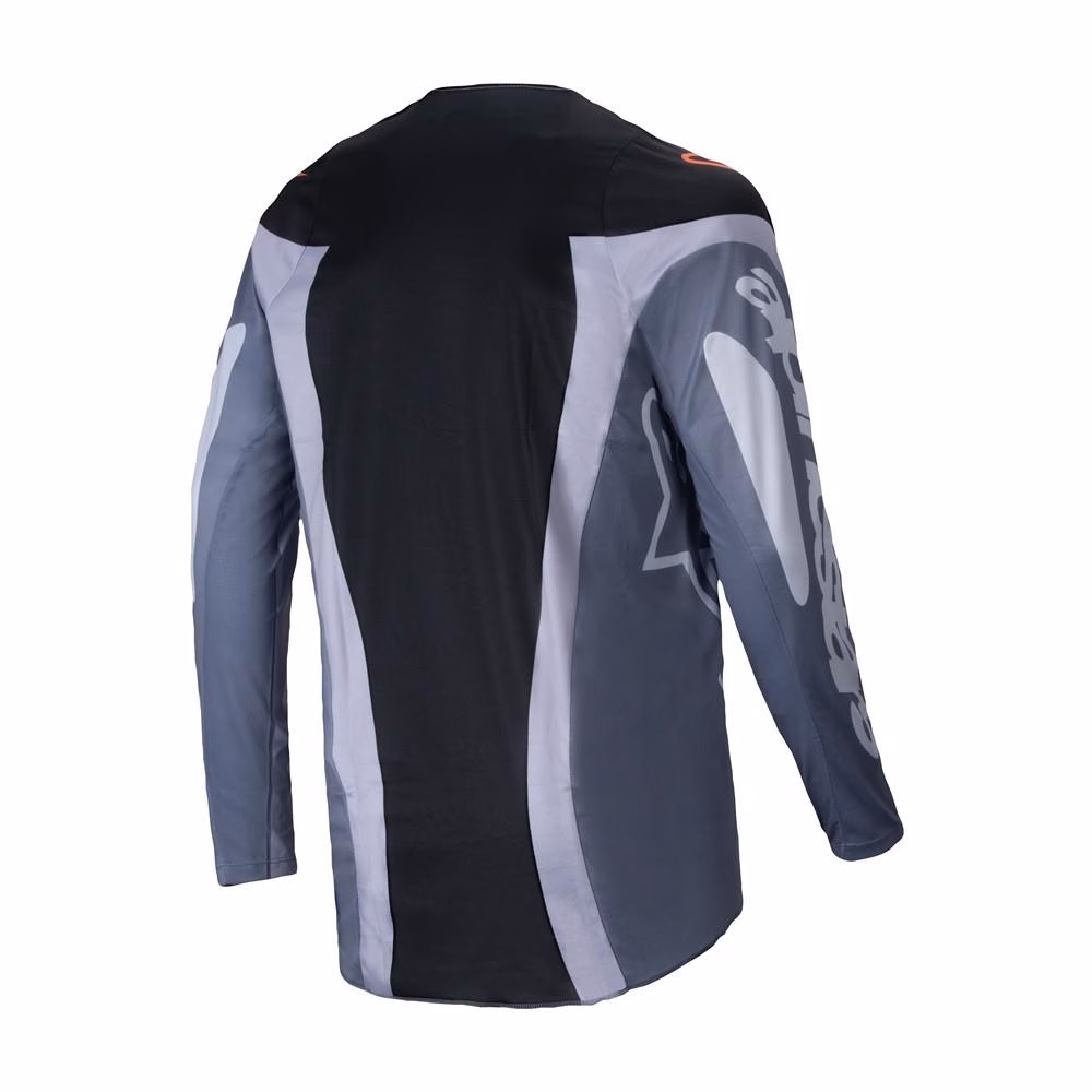 Alpinestars Racer Ocuri Motocross Jersey Gray/Black/Orange Fluoro